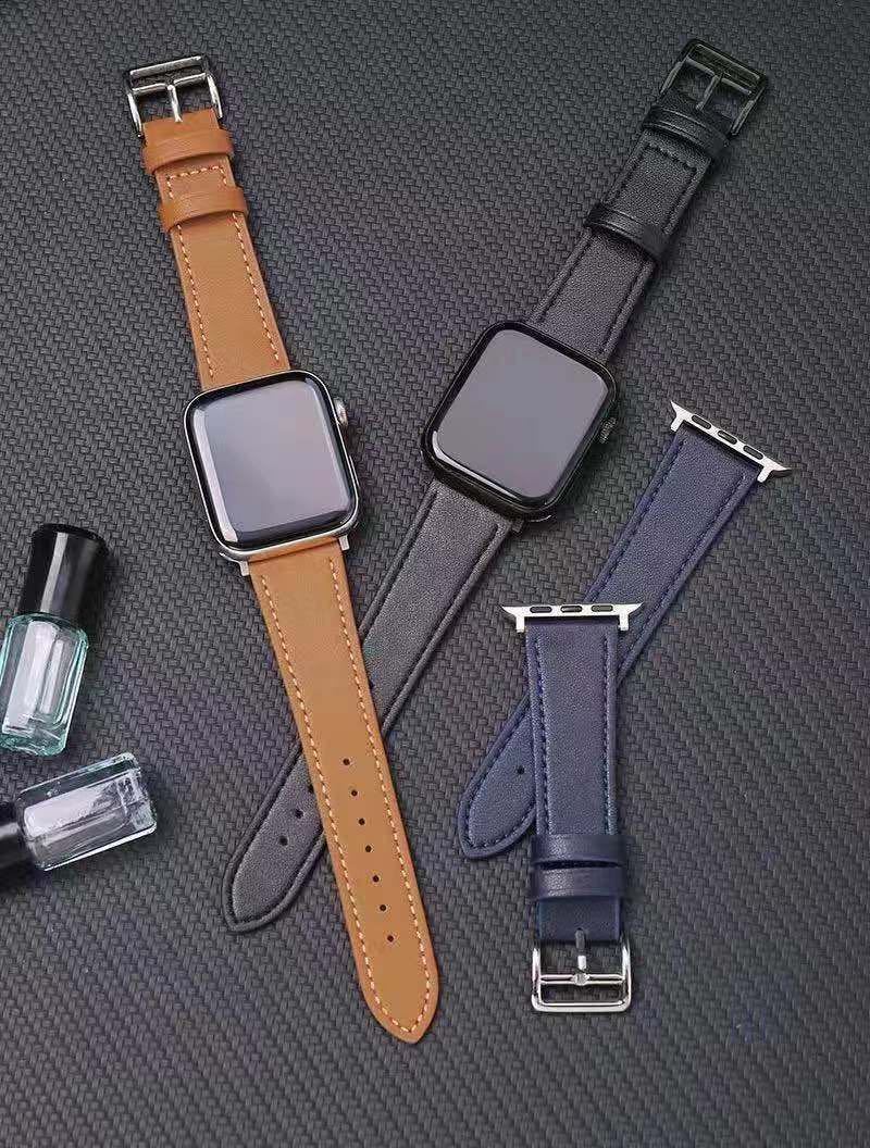Apple Watch革交換バンド 42/44/45MM アップルウォッチバンド 高品質