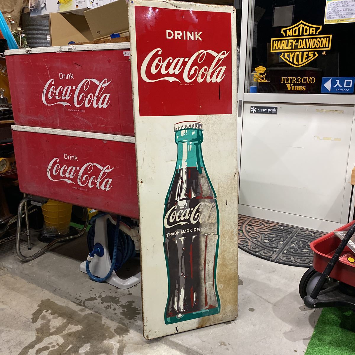  Coca * Cola Showa Retro жестяная пластина табличка интерьер год . резкое повышение товар этот только специальная цена следующий раз цена возврат 