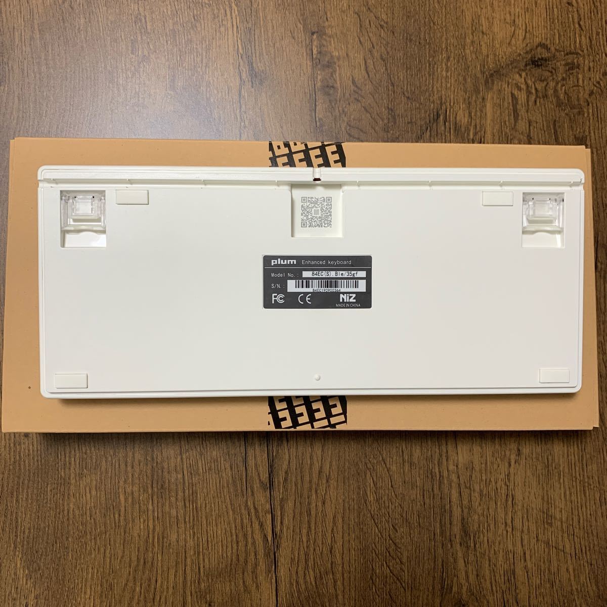 NiZ Plum 静電容量無接点方式 キーボード 35g荷重 84キー 有線/無線