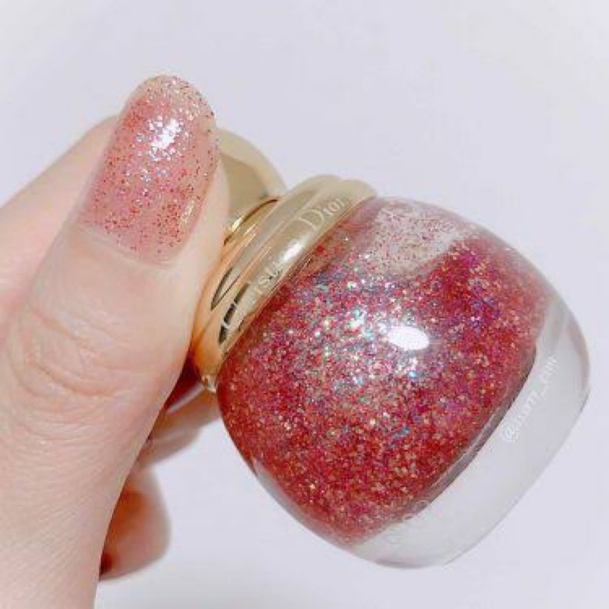 Dior ディオール完売ディオリフィック グリッター トップ コート