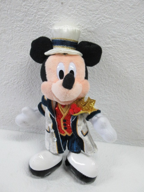 *DISNEY Disney Mickey Mouse MICKEY MOUSE кукла мягкая игрушка / б/у 