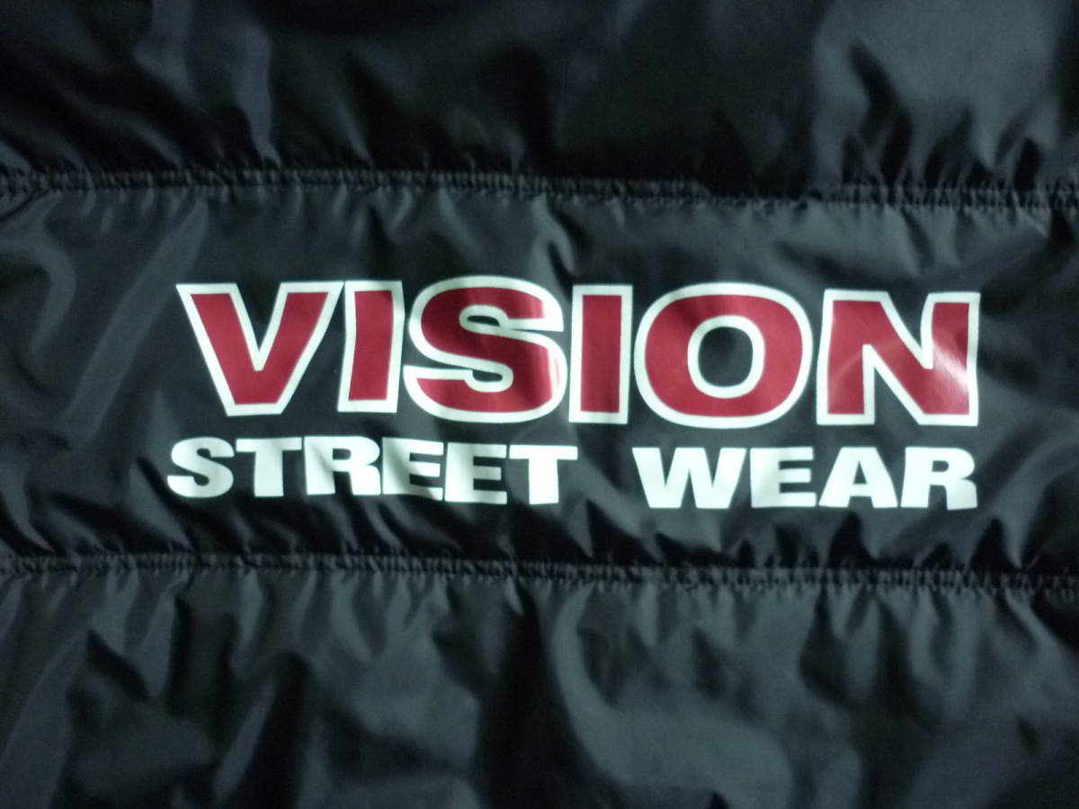 ヴィジョン / VISION STREET WEAR　リバーシブル・コート　ベンチコート　サイズM　フード取り外し可　ユニクロ　UNIQLO_画像2