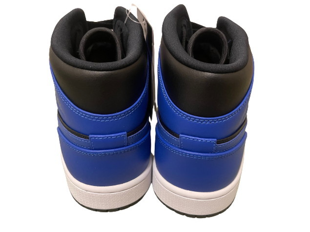 国内正規品■サイズUS9.5(27.5cm)新品■NIKE AIR JORDAN 1 MIDナイキ エアジョーダン1ミッドJORDAN1 AJ1 HYPER ROYALハイパーロイヤル青x黒_画像5