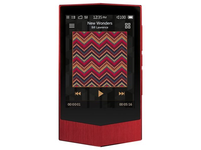 展示品 保証あり COWON PLENUE V ハイレゾプレーヤー レッド PV-64G-RD