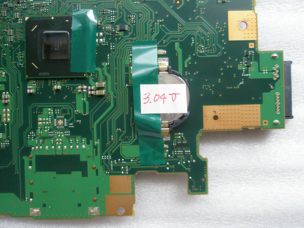 マザーボード 富士通 A552/EX CPUオンボード 電源コネクタ付き 10キー付きキーボード用 BIOS起動OK_画像3