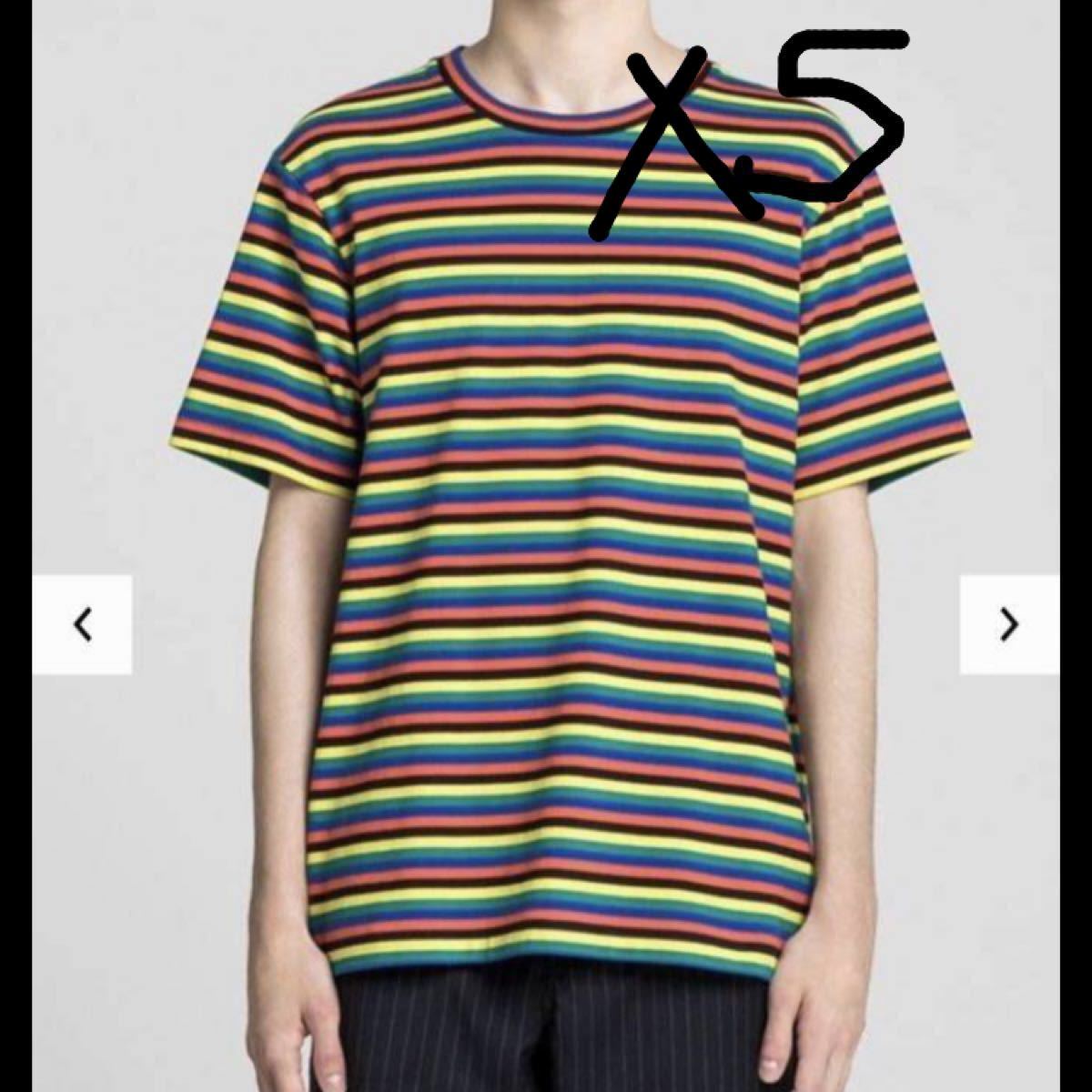 Paypayフリマ Uniqlo Jw Andresonマルチボーダー Tシャツ 半袖tシャツメンズxs Paypayフリマ Uniqlo Jw Andresonマルチボーダー Tシャツ 半袖tシャツメンズxs