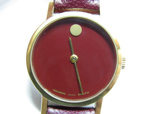  limitation beautiful goods Movado ( Zenith ) Mu jiam hand winding for women OH settled 