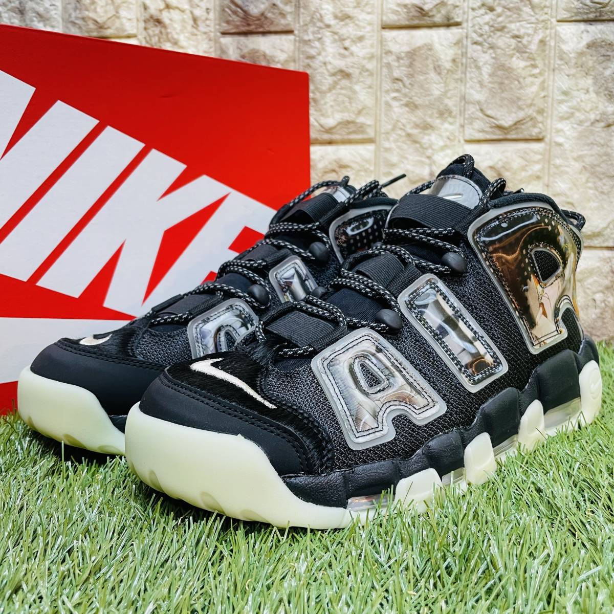 即決 ナイキ エア モア アップテンポ 96 歌川国芳 NIKE AIR MORE UPTEMPO SOUMA NO FURUDAIRI メンズ スニーカー 28.0cm 送料込 DM6213-045_画像6