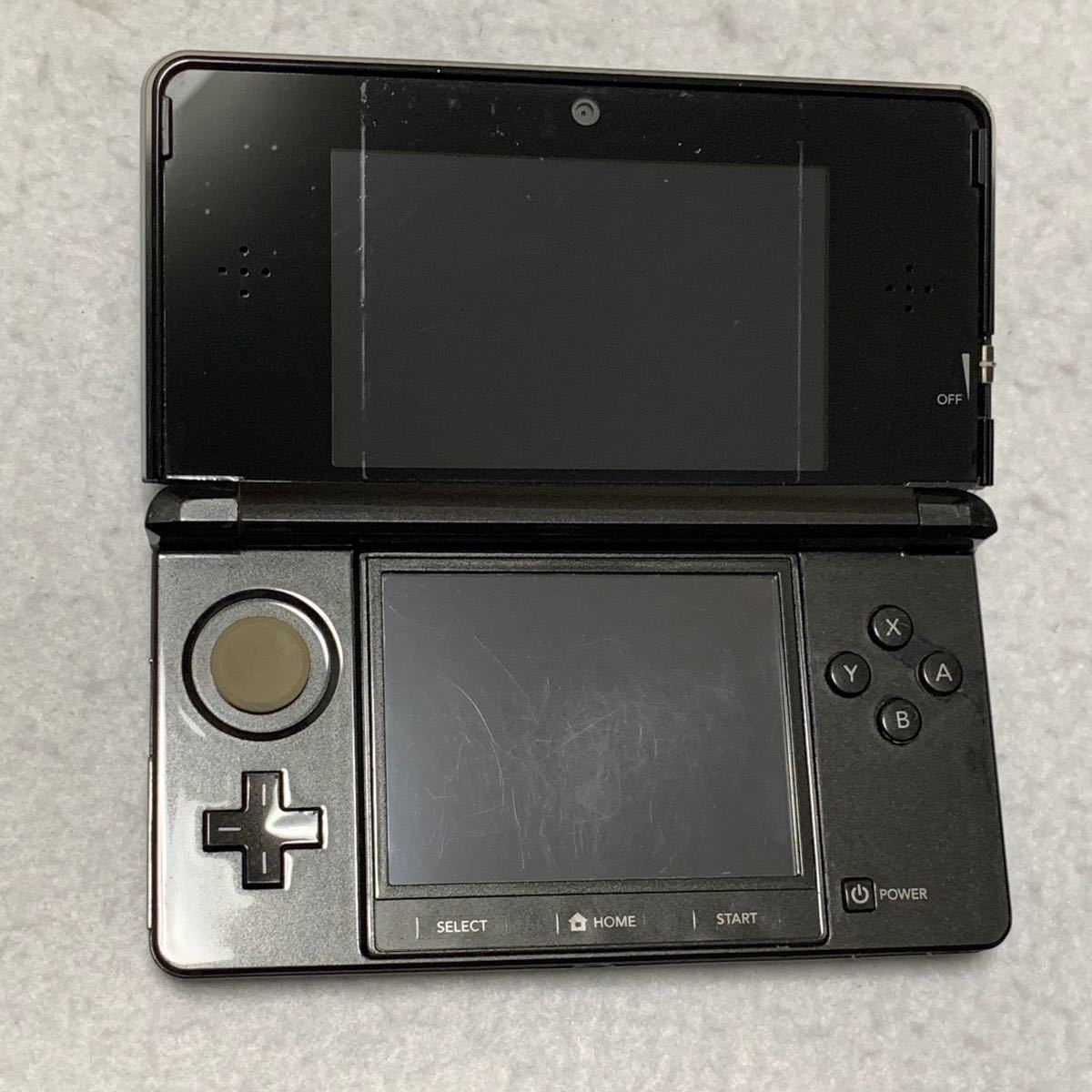 ニンテンドー 3DS コスモブラック 本体 充電器 セット 7437