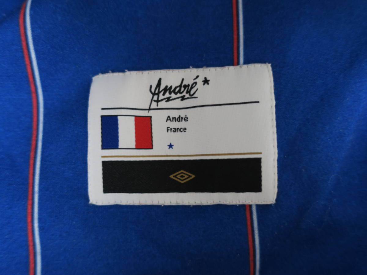アンブロ UMBRO フランス代表 ワールドチャンピオンコレクション ユニフォーム M france サッカー シャツ World Champions Collectionの画像5