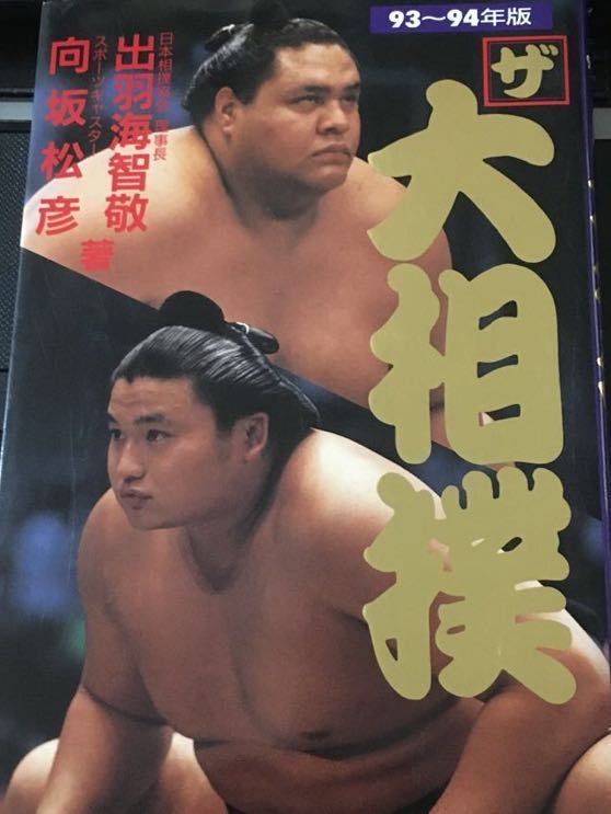 ☆本相撲「ザ大相撲 93-94年版」貴乃花 若乃花 曙太郎 小錦_画像1