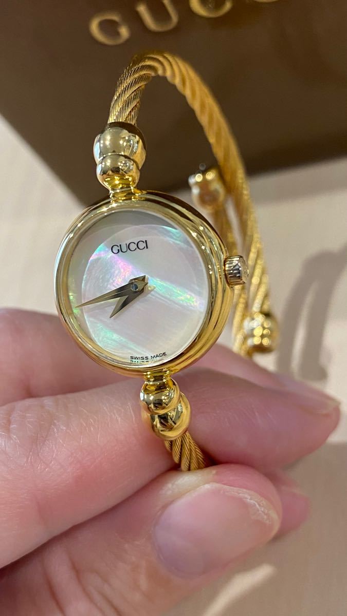 超美品 グッチ GUCCI 2700 2 L レディース時計 腕時計 稼働中｜Yahoo