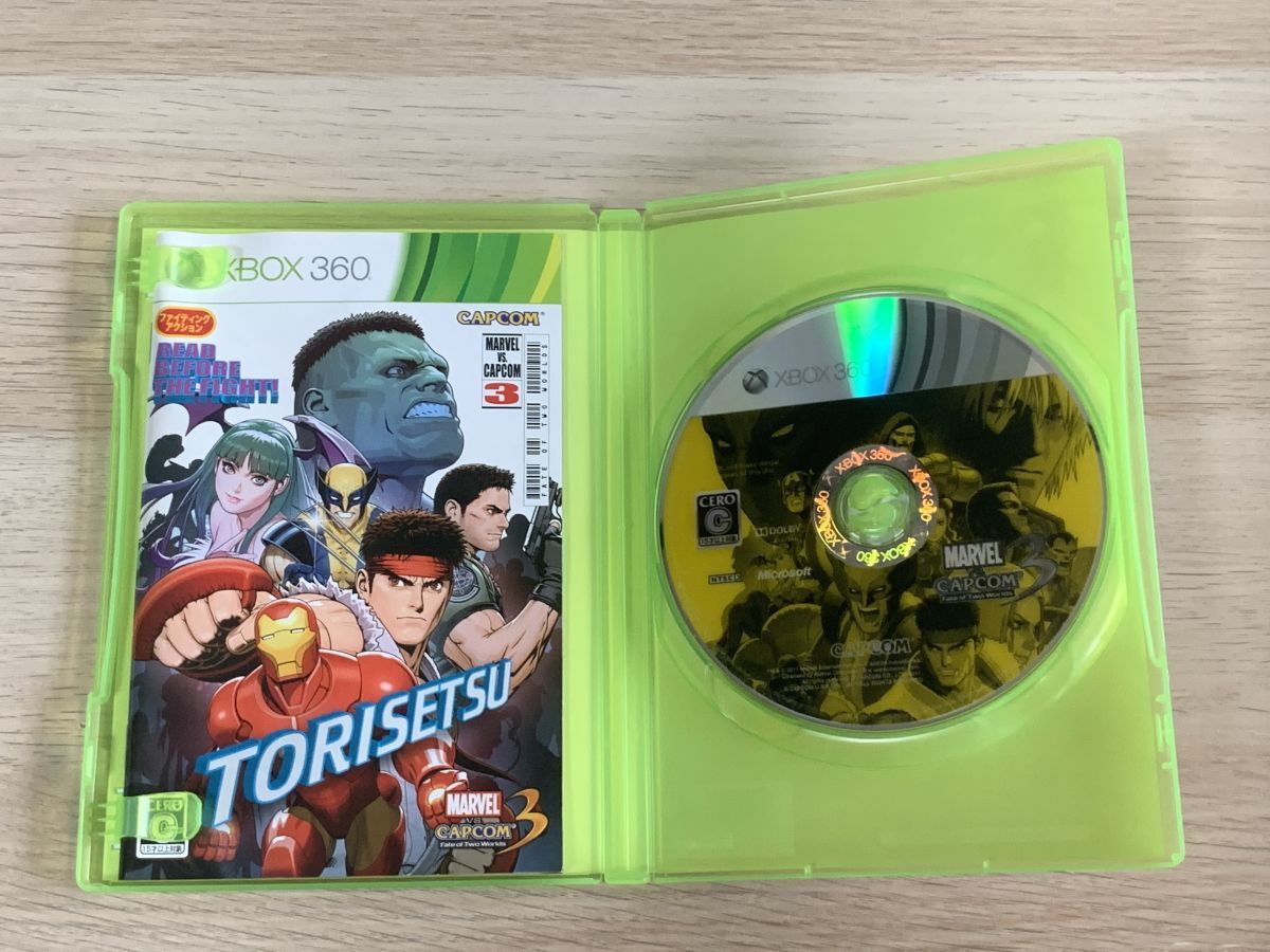 Xbox360 ソフト マーヴルVS.カプコン3 フェイト オブ トゥー ワールド 【管理 7359】【B】_画像2