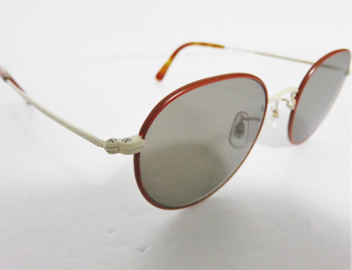 定価2.8万 Buddy Optical × EYETHINK HIROB × Plage PRINCETON サングラス ベージュ チタン 日本製 バディーオプティカル プリンストン_画像3