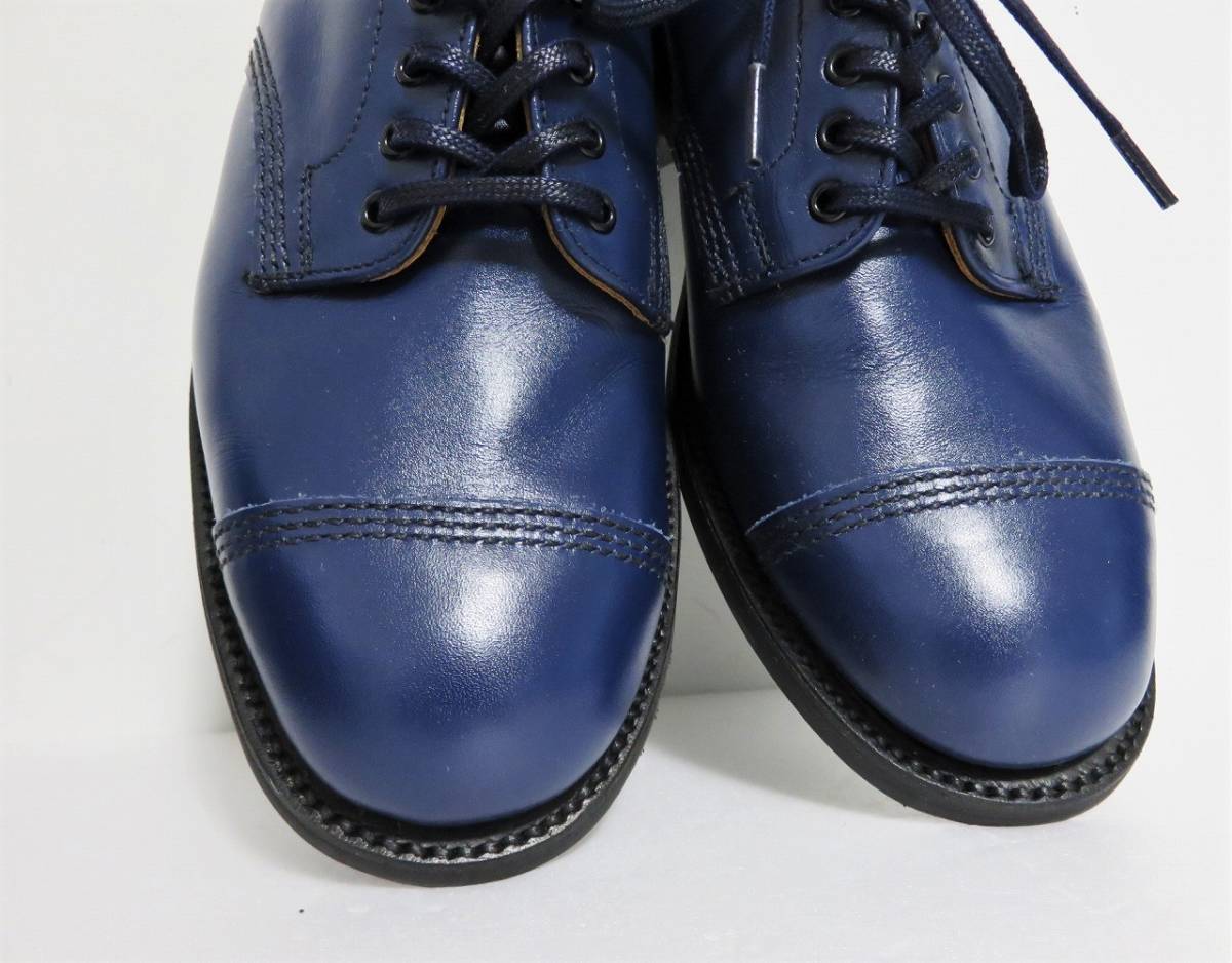  regular price 5.7 ten thousand SANDERS Military Derby Shoe 4 navy lady's England made commando sole Sanders military Dubey shoes 23