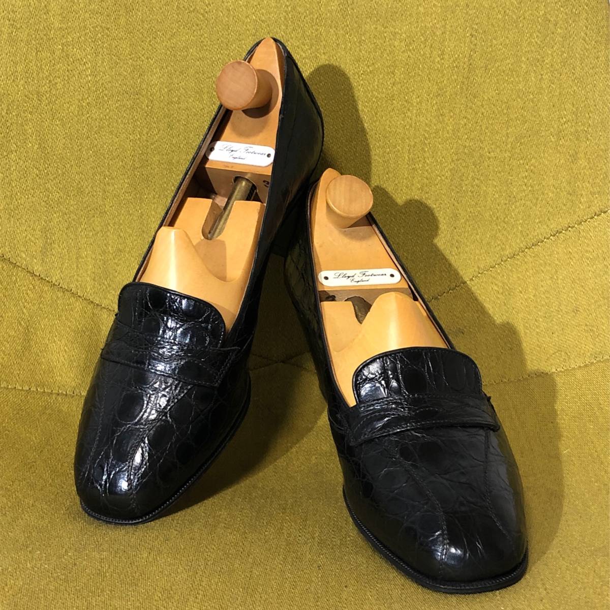 TANINO CRISCI タニノクリスチー クロコダイルレザーパンプス 36