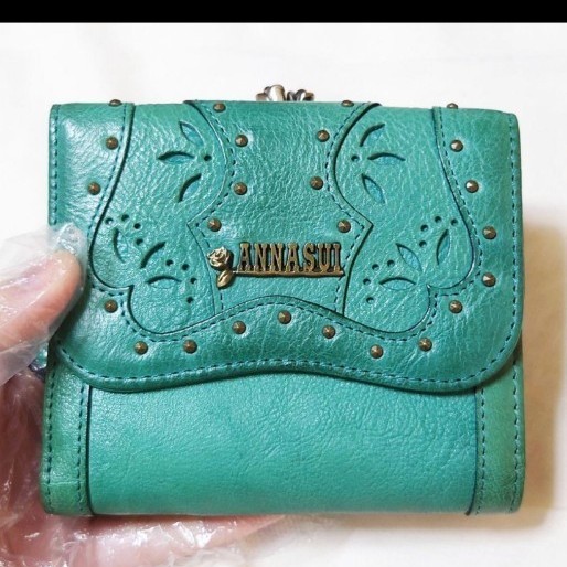 アウトレット 新品未使用 アナスイ ANNA SUI フローラ 長財布 薄マチ