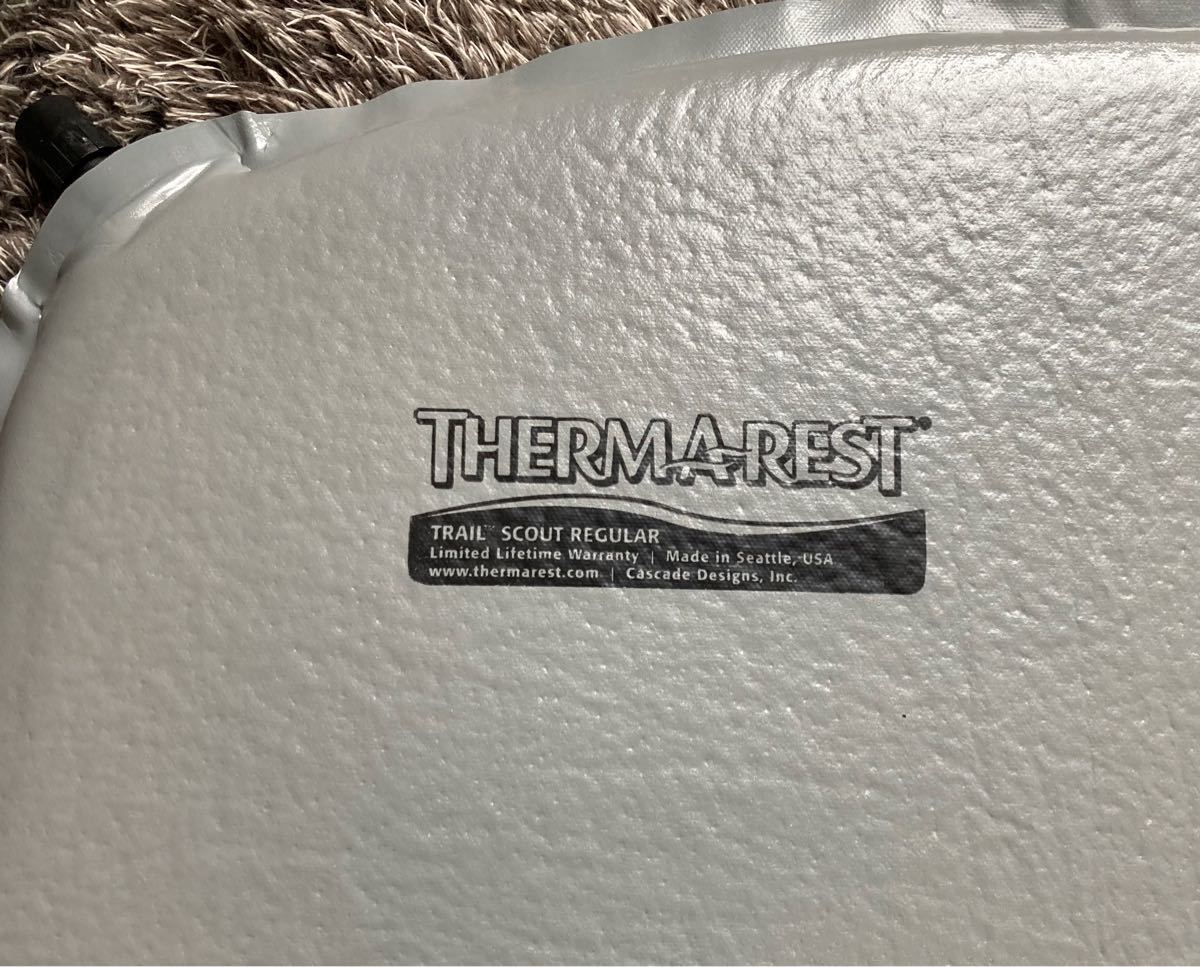 THERMAREST サーマレスト TRAIL SCOUTマットレス R 美品