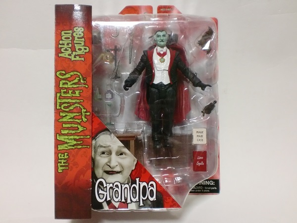 ダイヤモンドセレクト 17㎝ マンスターズ グランパ ドラキュラ THE MUNSTERS Grandpa Dracula DIAMOND SELECT 81111_画像1