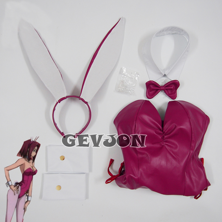  costume play clothes Halloween costume Leotard Bunny fancy dress [ Code Geas . reverse. Leroux shu] Curren bunny girl rabbit girl set 