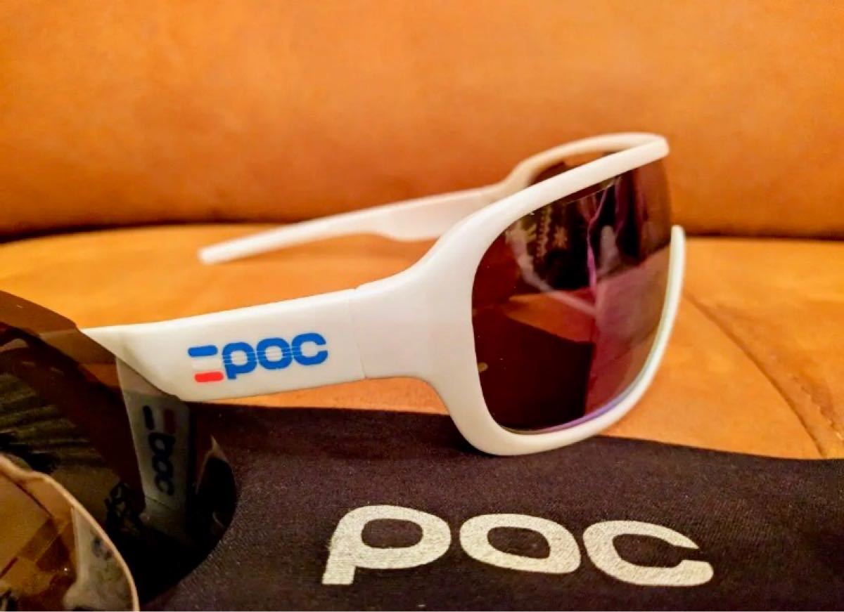 ★新品★交換用レンズ２枚付★おしゃれなロゴ入りスポーツサングラス（検索）OAKLEY POC 100% キャノンデール　アソス