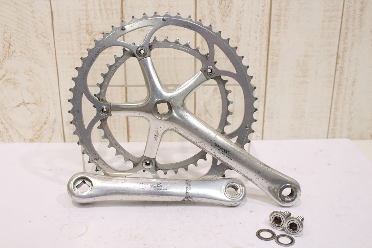 Campagnolo カンパニョーロ RECORD 170mm 52/39T クランクセット www