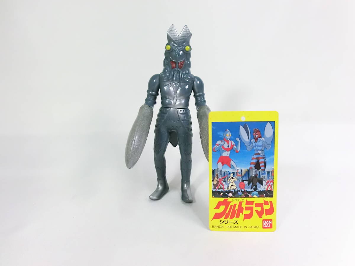 限定 バンダイ 旧 ウルトラ怪獣シリーズ ウルトラマン 怪獣 ソフビ バルタン星人 三井グリーンランド版 (検) 硬質 ブルマァク M1号_画像1