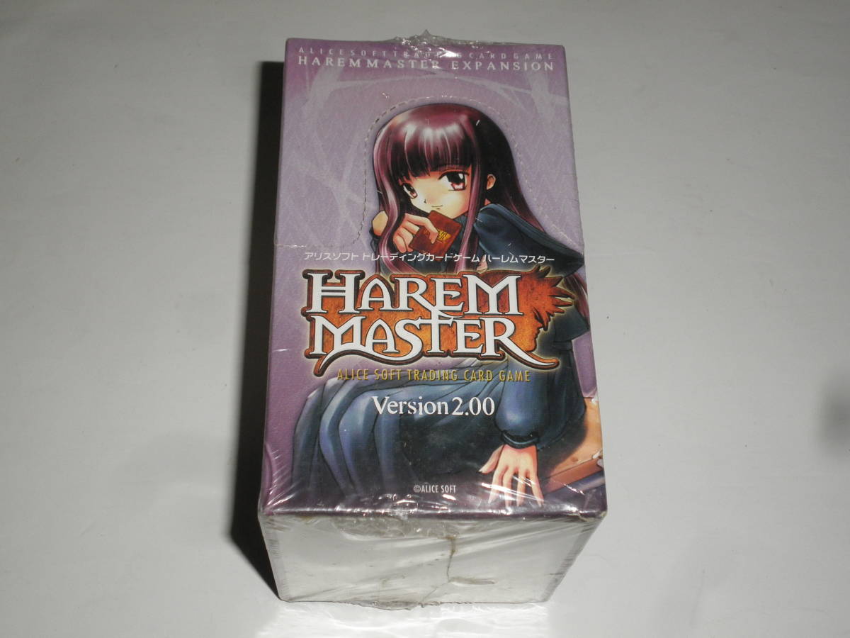 即▲アリスソフト トレーディングカードゲーム ハーレムマスター Version 2.00 ブースター⇒1BOX(15パック入り)▲ティーアイ東京