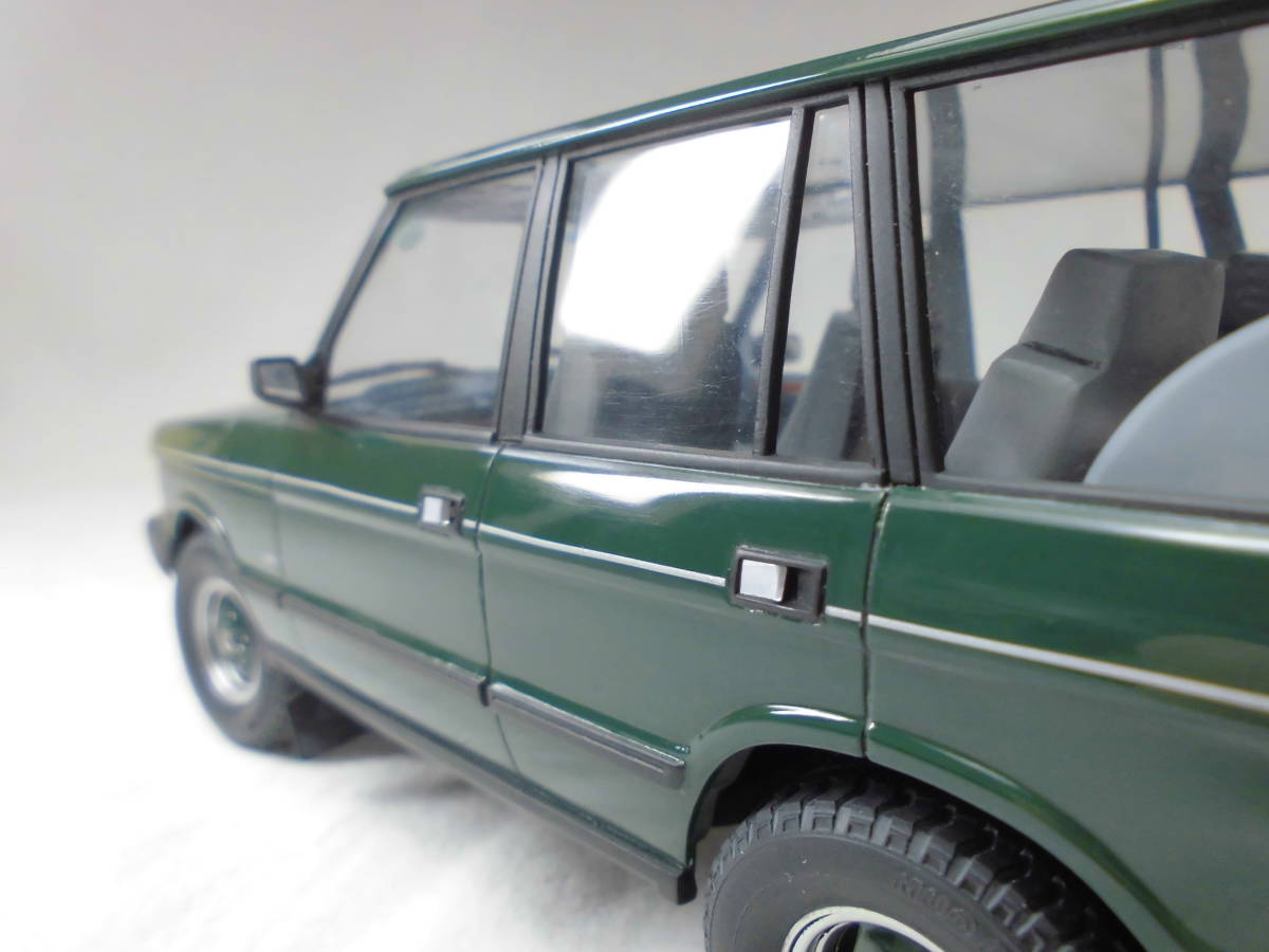 プラモデル組立完成品】アオシマ RANGE ROVER LH36D 1992年