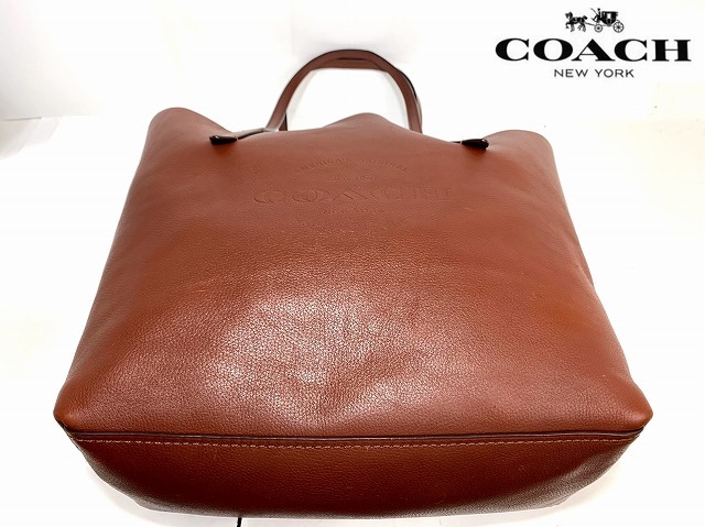 極美品 送料無料 コーチ メンズ COACH ハドソン ナチュラル スムース