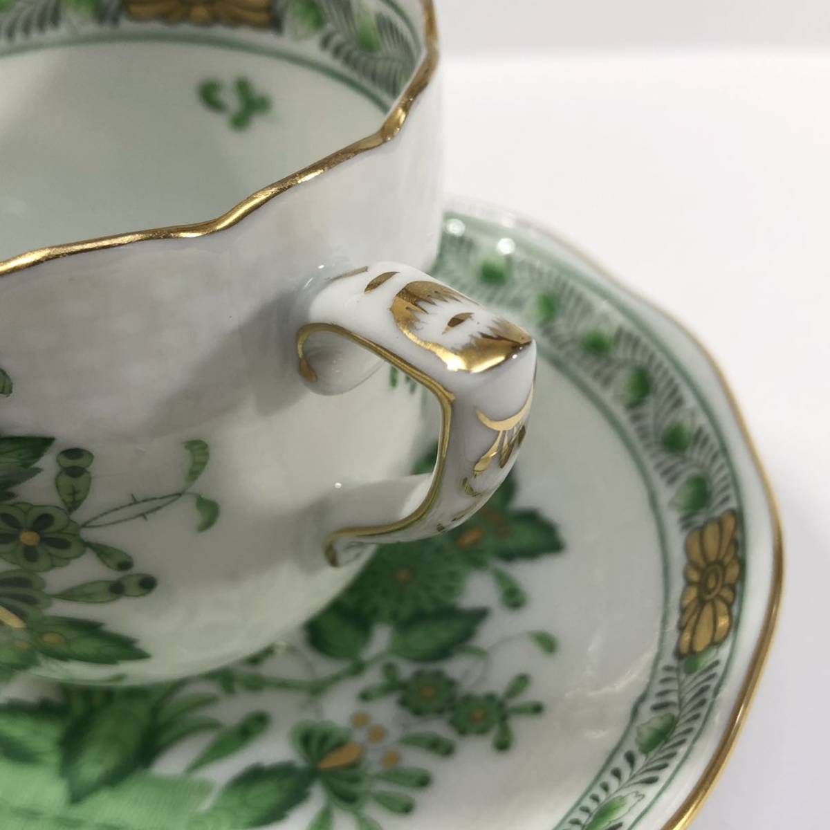 美品 Herend HVNGARY ヘレンド ハンガリー インドの華 カップ