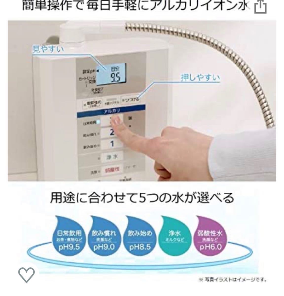 National アルカリイオン整水器 Panasonic パナソニック 電解水 National アルカリイオン整水器 Panasonic パナソニック 電解水