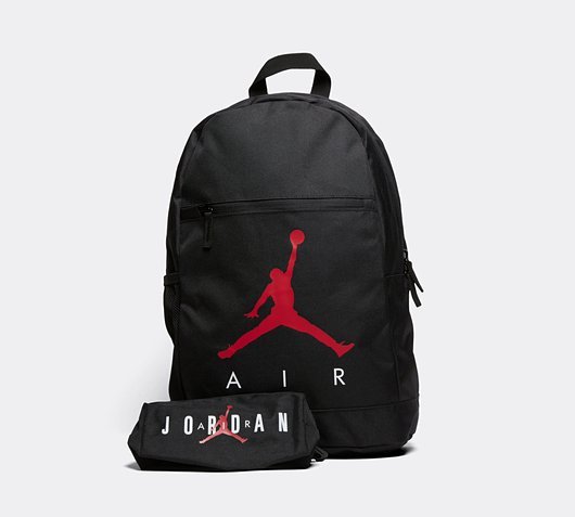 新品タグ付き 海外限定 黒 ナイキ ジョーダン リュック & ペンケース セット Jordan Backpack and Pencil Case Set _画像8