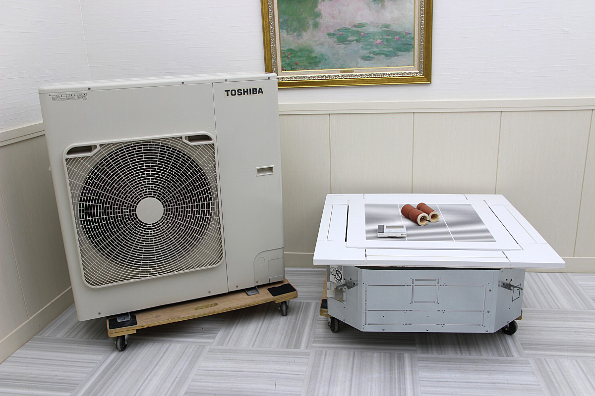 Yahoo!オークション - 超美品 17年製 東芝 5馬力 天カセ Yahoo!オークション - 超美品 17年製 東芝 5馬力 天カセ