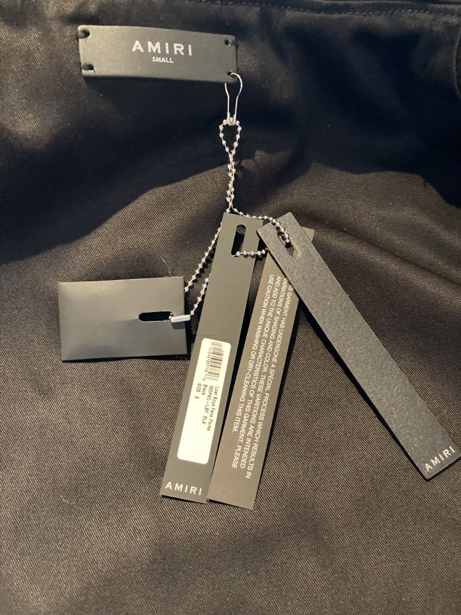 当店限定販売】 AMIRI アミリ 新品 LOST BOY モッズコート S ブラック