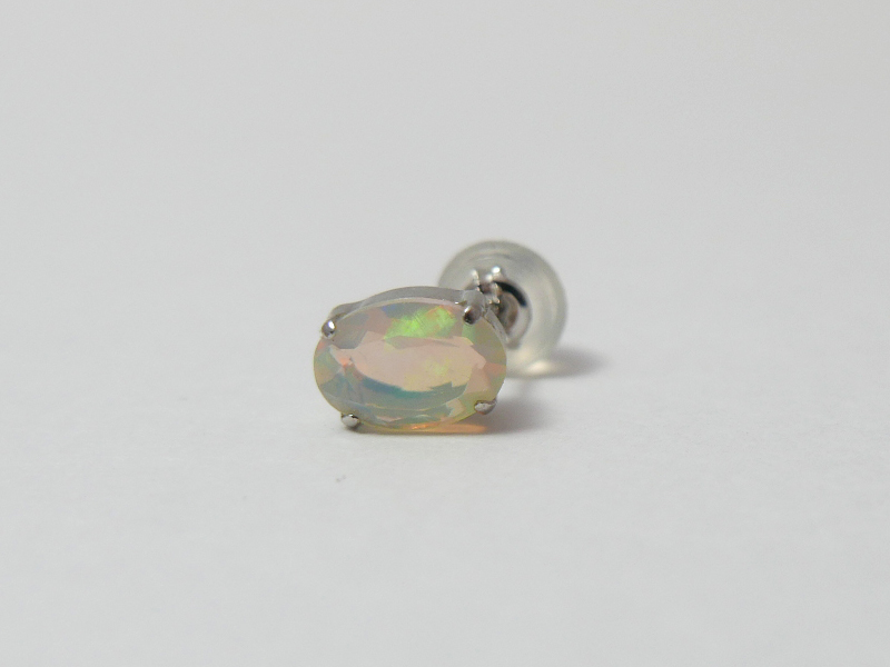 K18WG オパールピアス | www.eko-flor.hr