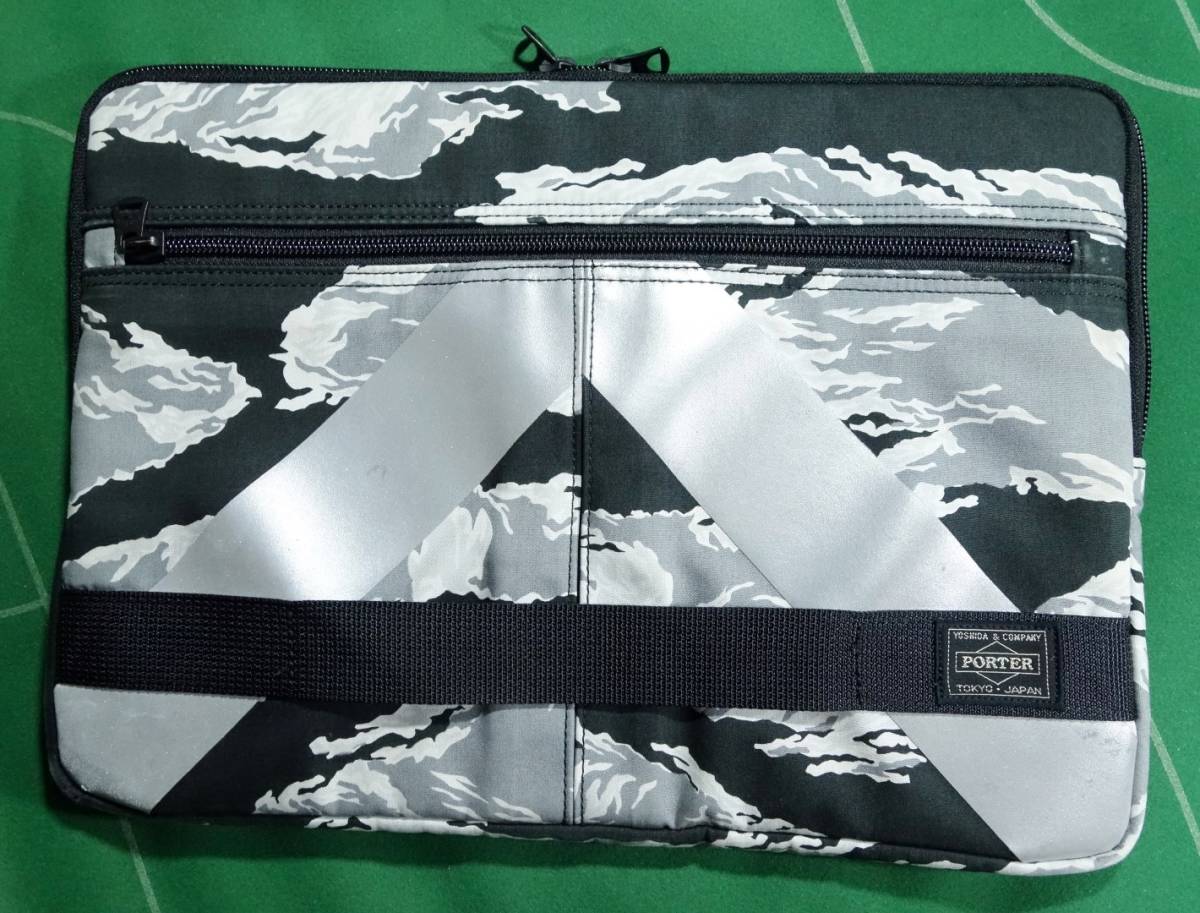 レア限定コラボBAPE 迷彩PC タブレットケースPORTER エイプ CAMO
