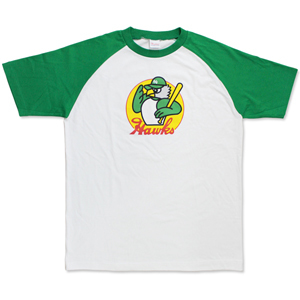 ヤフオク! - 南海ホークス マスコット タカちゃん Tシャツ L ソフト...