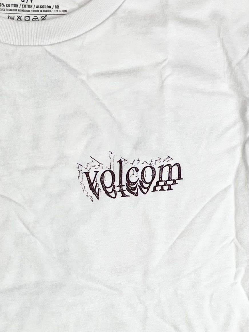VOLCOM ボルコム A3632102WHT メンズ Mサイズ 長袖Tシャツ バックプリント ロンティー PrintTee ホワイト色 ヴォルコム 新品 即決 送料無料_画像2