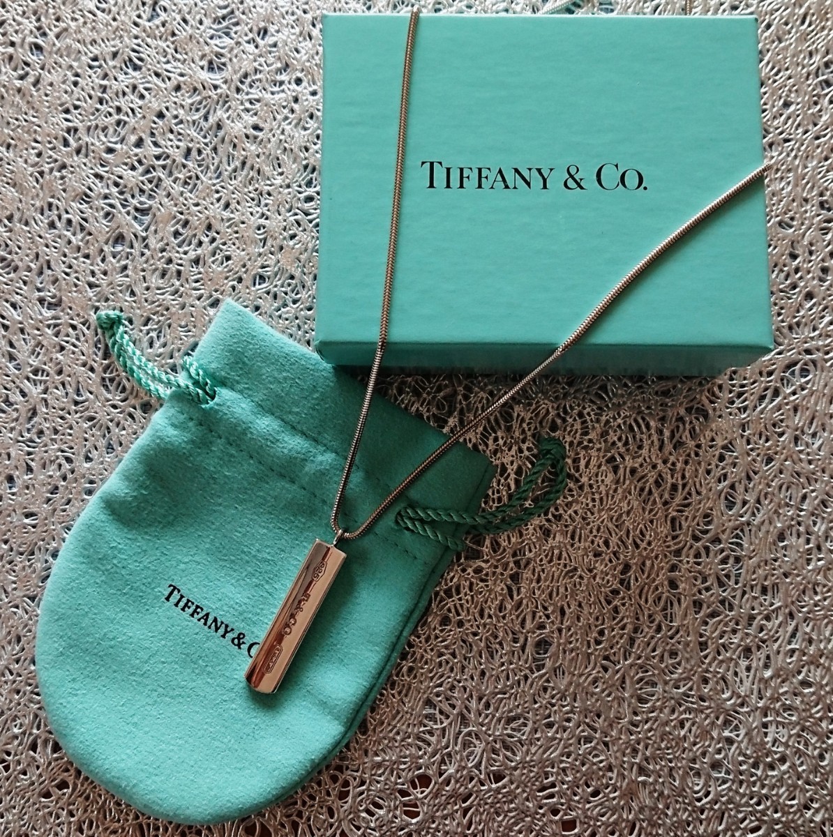 TIFFANY & Co. ティファニー 1837 バー ネックレス | dondiegosanta.com