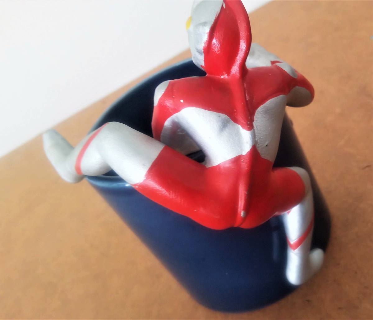 ウルトラマン ペンケース 陶器製 フィギュア マグカップ SHOT M78　玩具 BANDAI 1993 JAPAN　円谷プロ　2個セット_画像5
