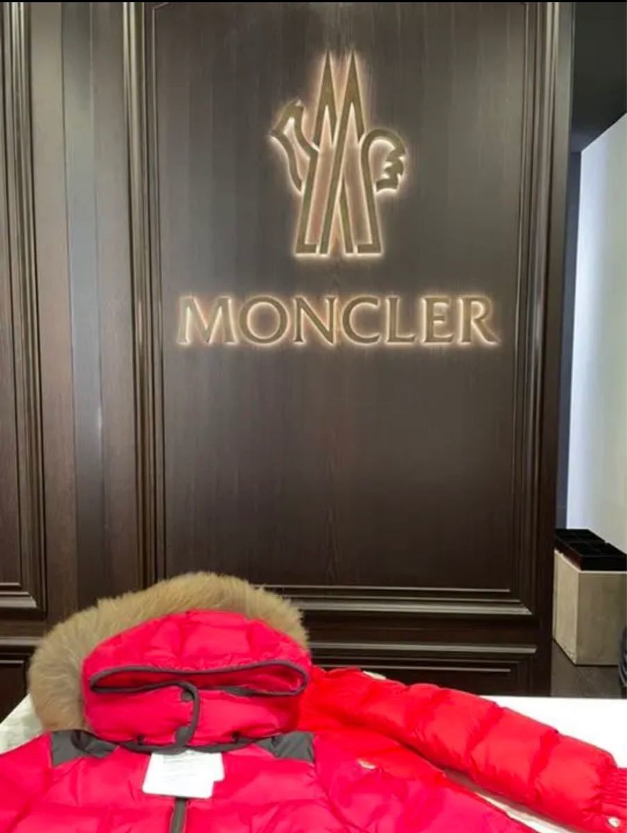 タグ付き新品未使用Monclerモンクレール キッズ ファーフード付き 最後