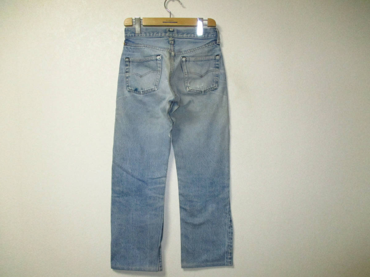 ヴィンテージ！ LEVIS　リーバイス 501　赤耳　ジーンズ 　ビンテージ 　リペア　　W29　　　（３E　ハ大　_画像2