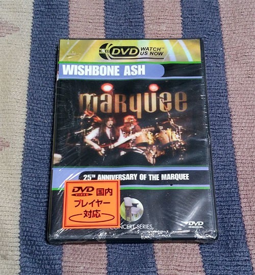DVD　 25th Anniversary Of The Marquee　ウィッシュボーン・アッシュ　Wishbone Ash 　国内プレイヤー対応　ディスク良好　割引特典あり_画像1