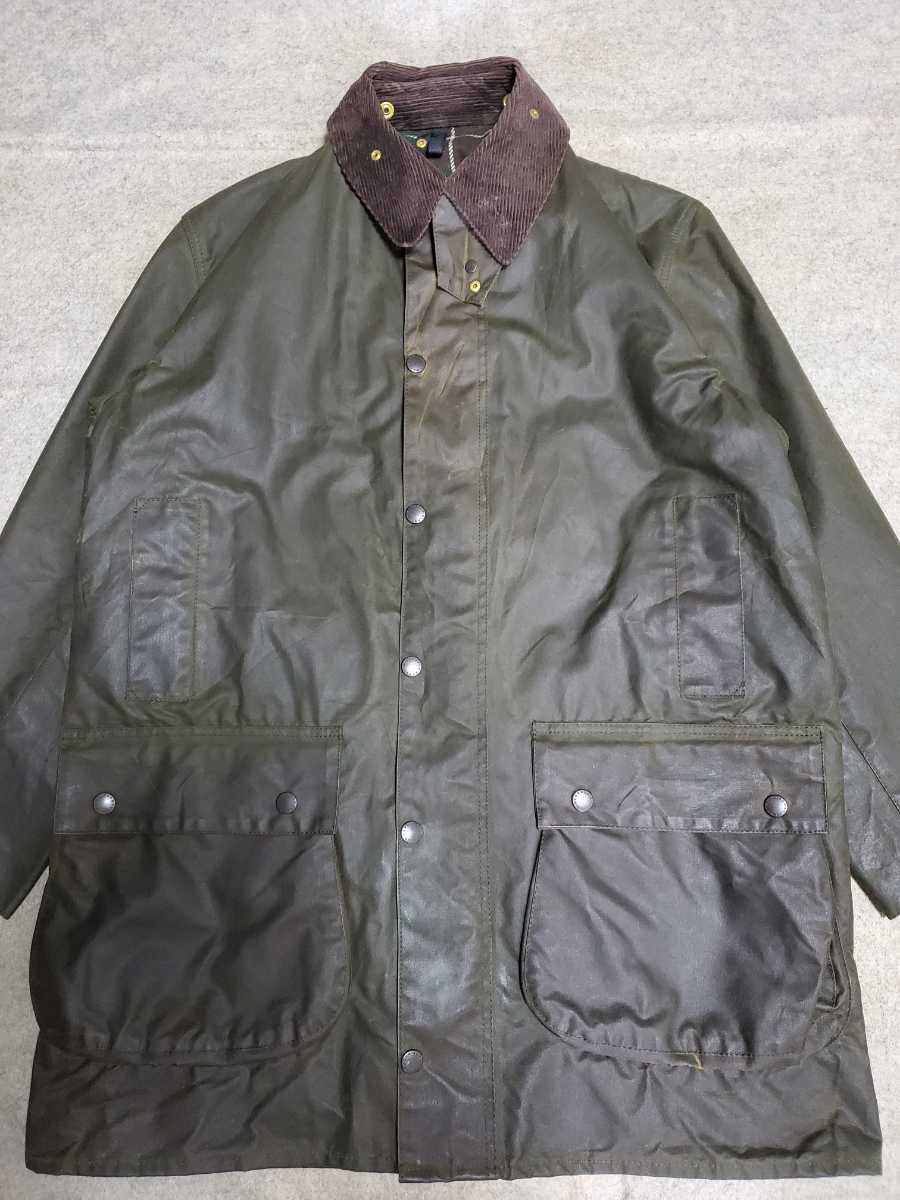 デッドストック級　オリジナル 　バブアー　 ノーザンブリア 　42　Barbour バブアー northumbria 42　ヴィンテージ　セージ　緑 コート_画像4