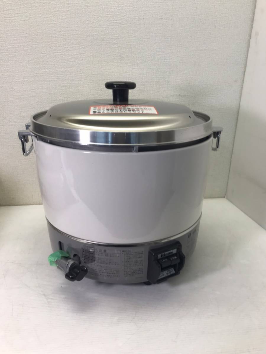 N030-1 超美品 リンナイ ガス炊飯器 3升焚き 20年製 RR-30S1 都市ガス