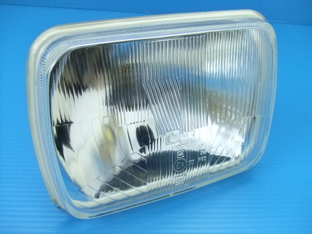 当時物 新品2個 CIBIE 角目2灯 ヘッドライト 旧車 昭和 シビエ ヘッドランプ 角目 角形 角型 角 AE86 AE85 ハチロク イニシャルD 品番F1_画像3