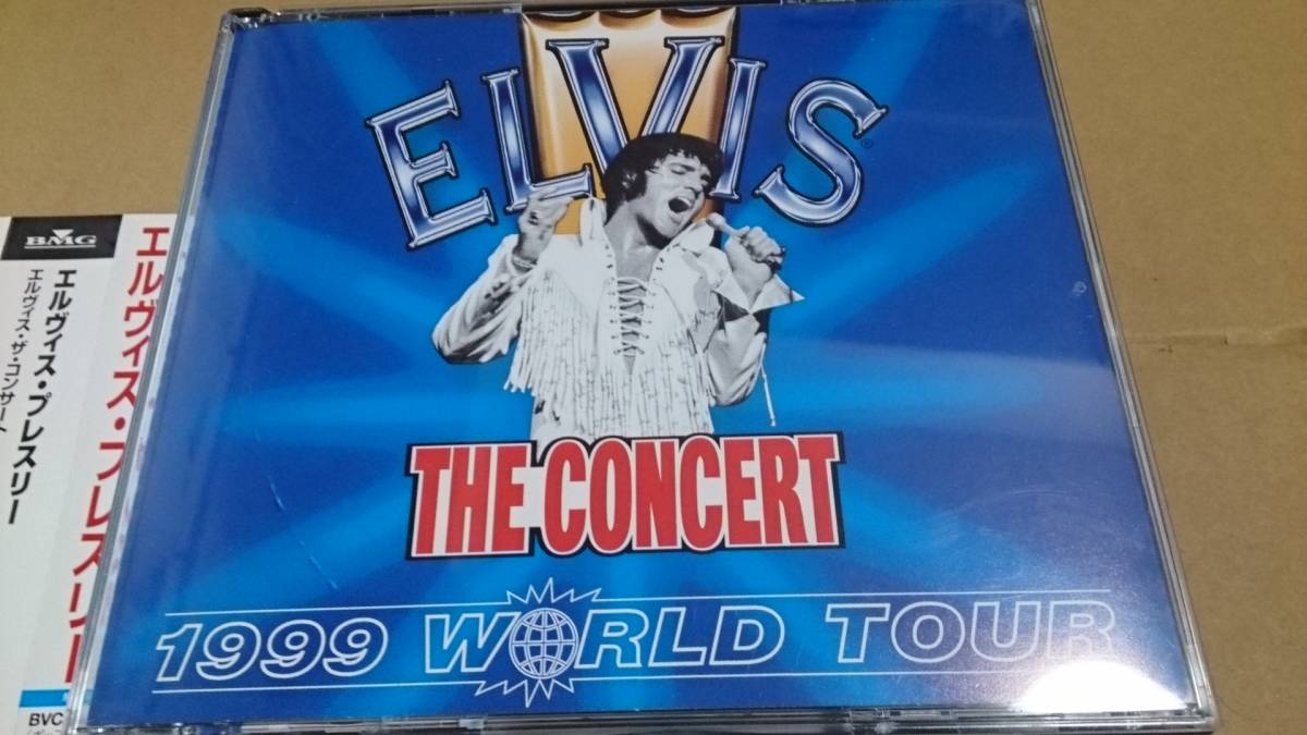 エルヴィス・プレスリー 【ELVIS THE CONCERT】 2CD BVCM-37081～2 超美品 CDHYR【試聴回数→多分1回】_画像1