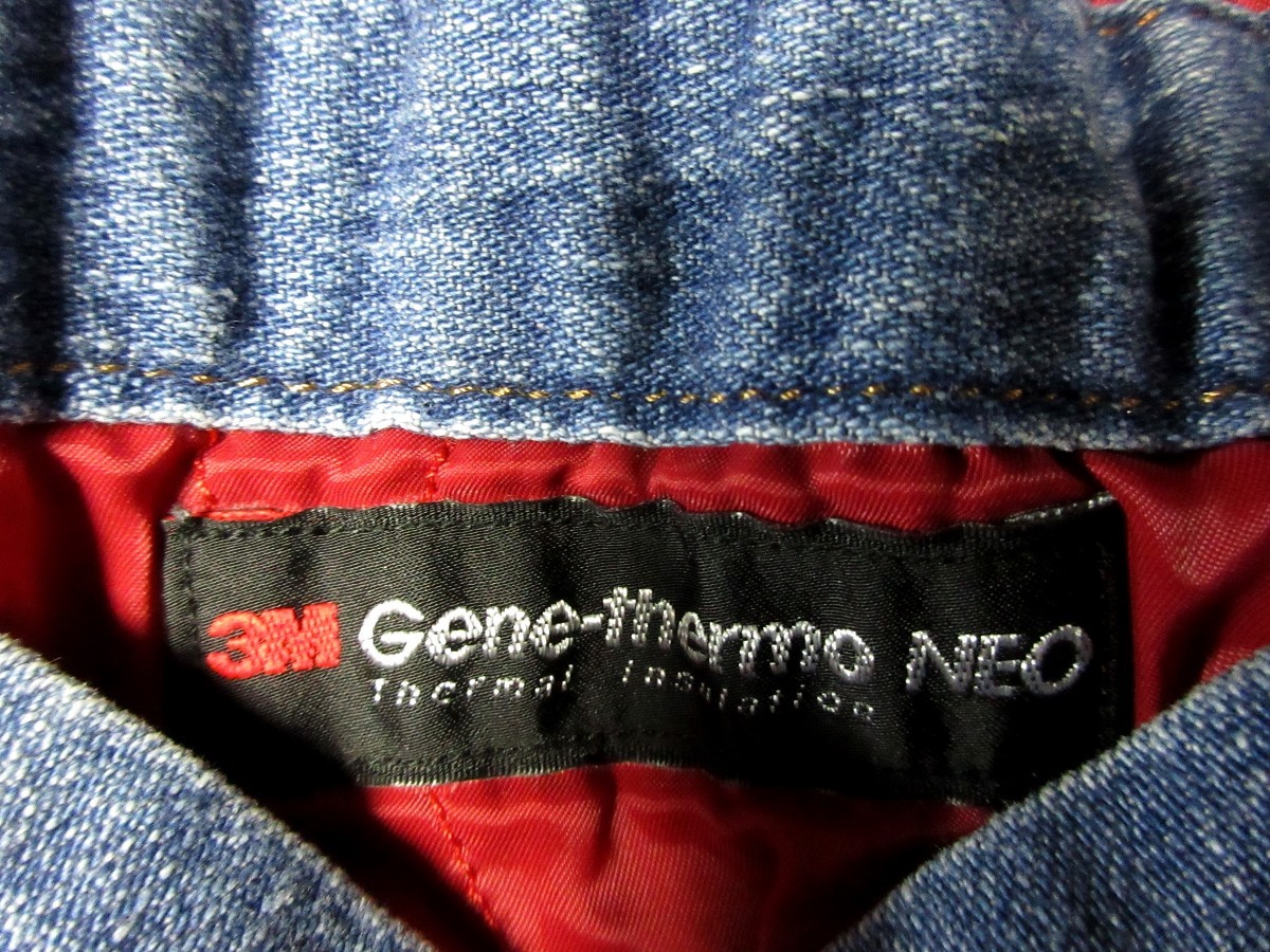 BLUE BLUE ブルーブルー ハリウッド ランチ マーケット 3M Gene thermo NEO 中綿入り デニムシャツ _画像6