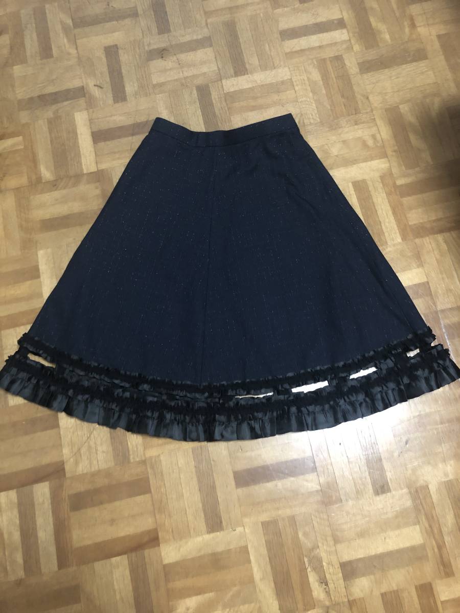 安い 美品COMME des GARCONS(コムデギャルソン)デザインスカート